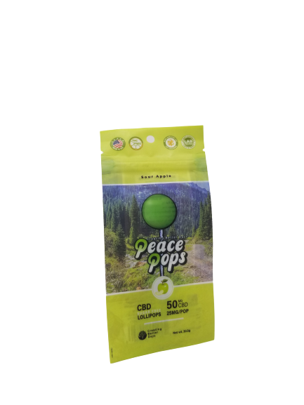 Nano-CBD Lollipop – Sour Apple (2 pack)